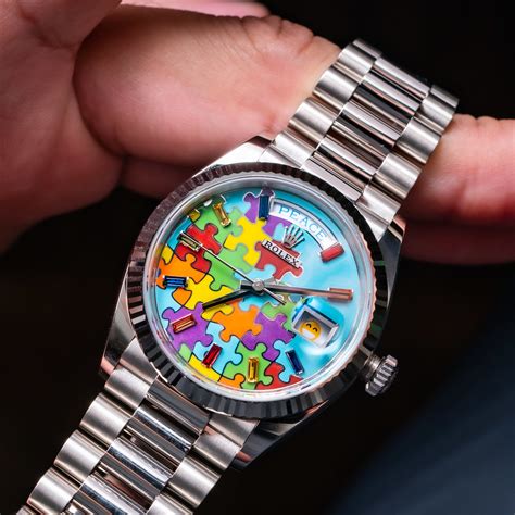 rolex jigsaw|Rolex emoji watch price.